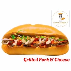 Bánh mì heo nướng – Grilled Pork Cheese