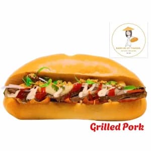 Bánh mì heo nướng Không mỡ – Grilled Pork