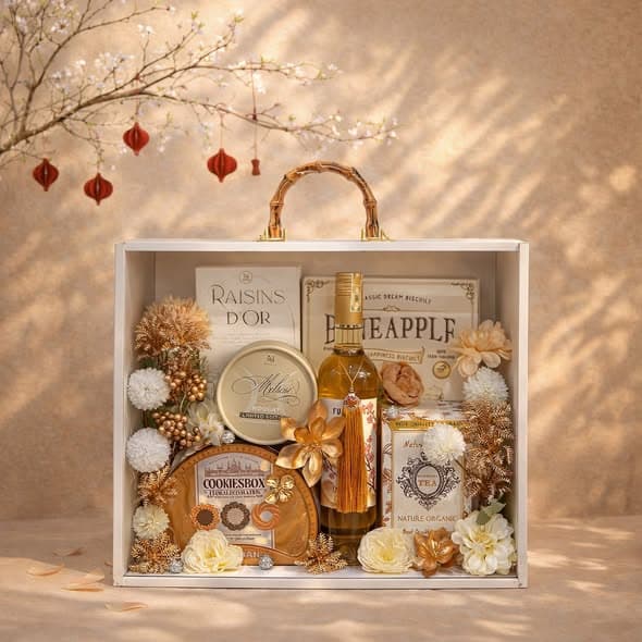 SET QUÀ TẾT HỘP MICA